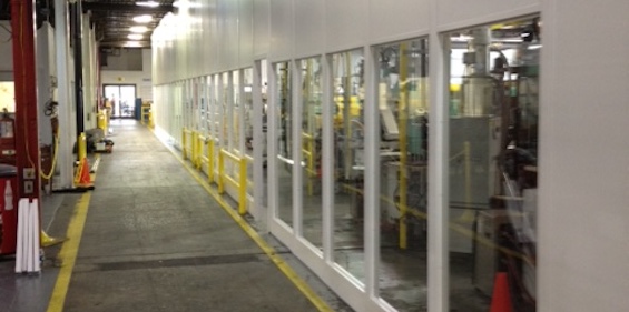 20' CMM Enclosure with Glass Panels
