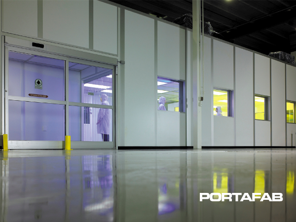 Microelectronics Manufacturing, cleanrooms, modular cleanrooms, hardwall cleanrooms, cleanroom enclosures