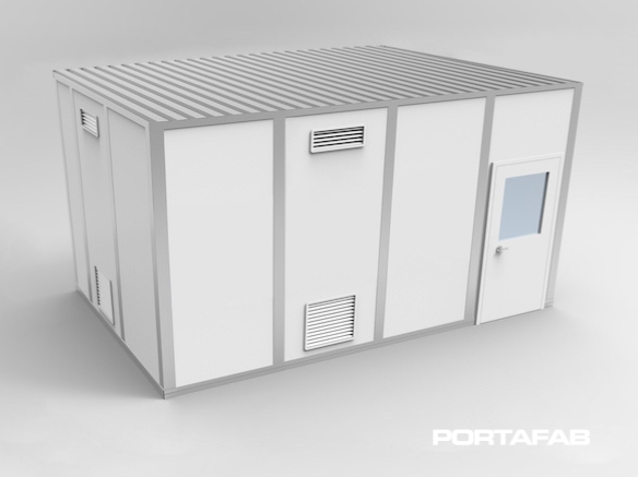 standard iso 8 modular cleanrooms