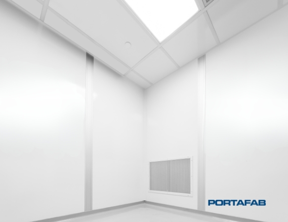 standard modular cleanroom walls