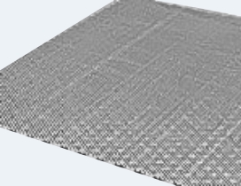 illustration depicting perforated aluminum honeycomb panel