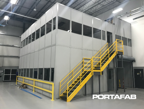 warehouse offices, inplant offices, modular warehouse offices, modular inplant offices, modular offices, warehouse office construction