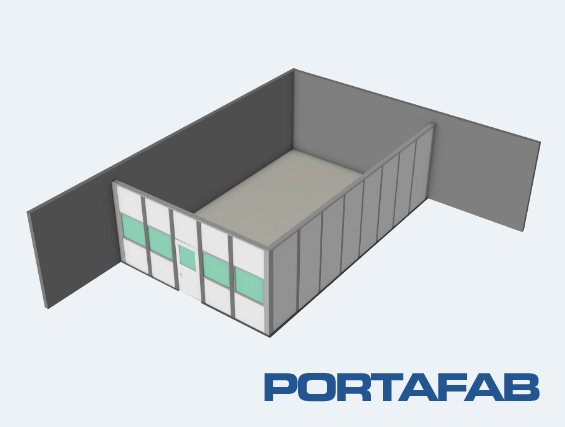 two wall modular building system