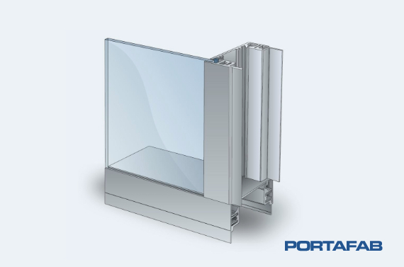 Modular Flush Windows, modular wall flush windows, flush windows for modular walls