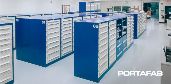 Parts storage office