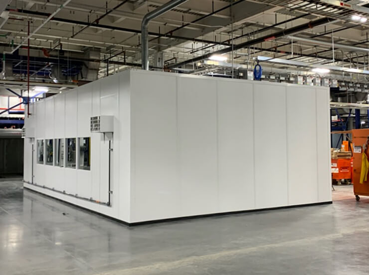 large inplant building