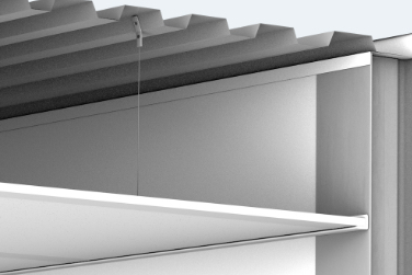 roof and ceiling system illustration