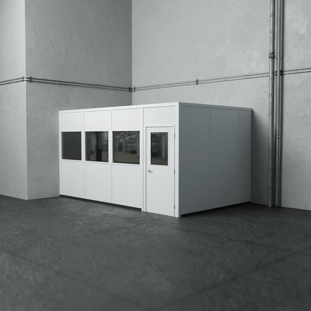 2-wall 10' x 16' prefab office