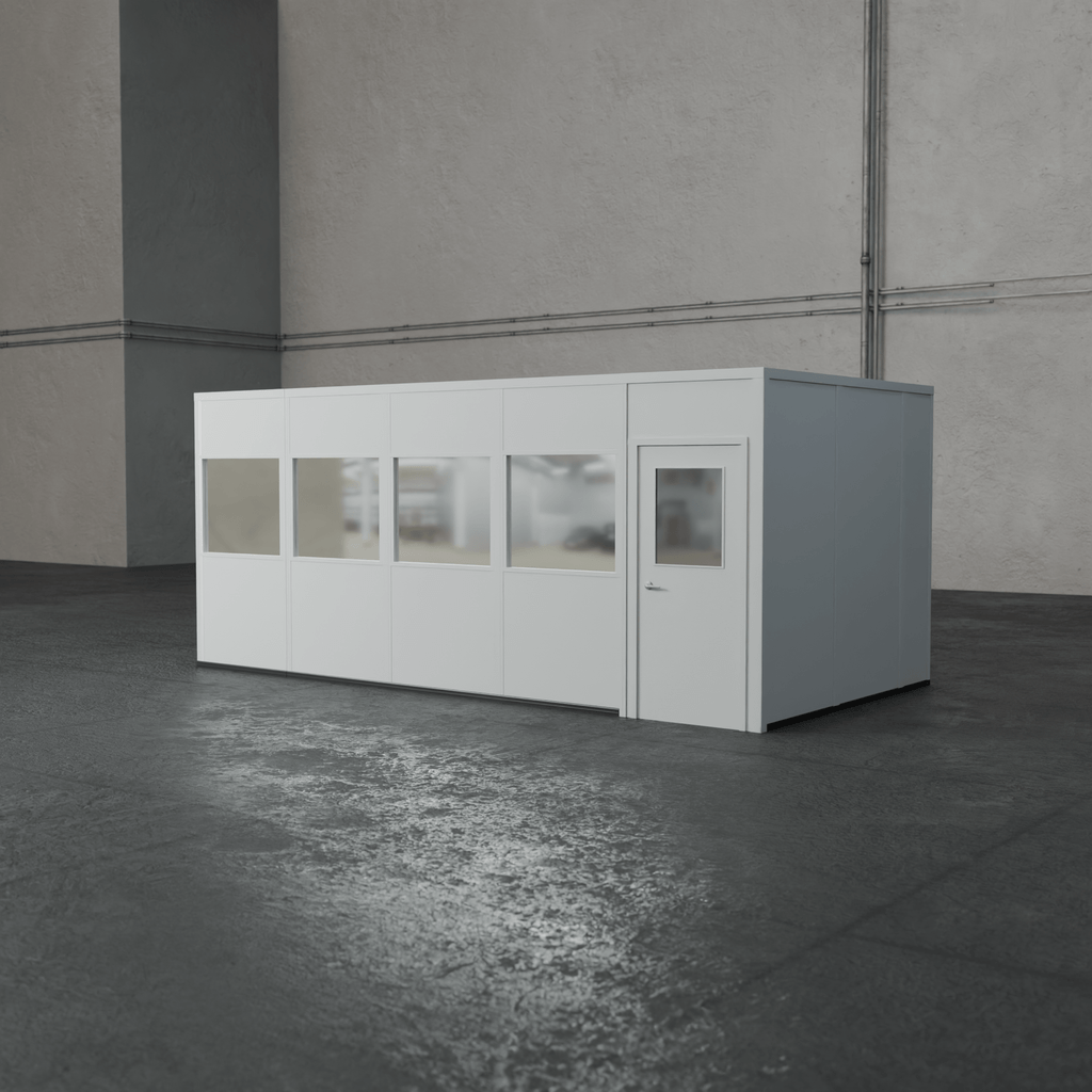 4-wall 10' x 20' prefab office