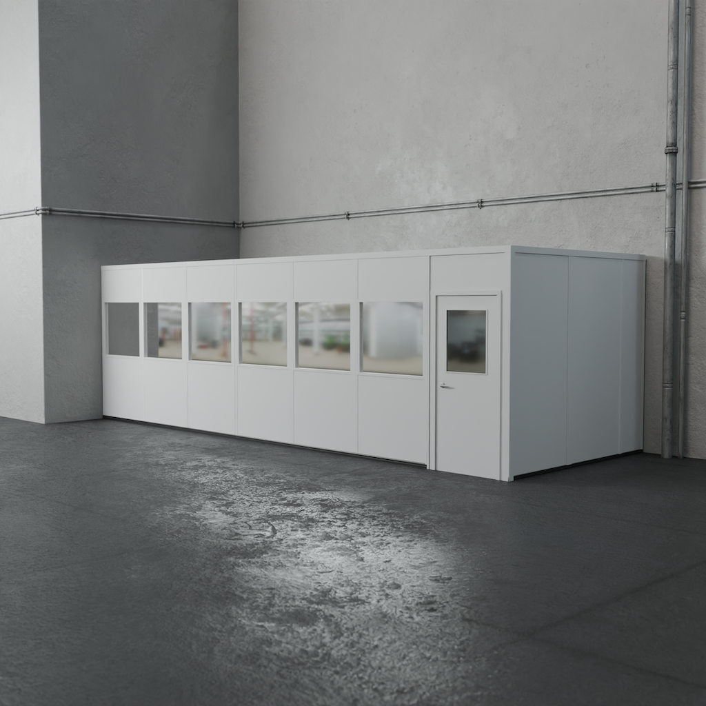 2-wall 10' x 28' prefab office