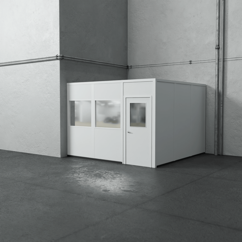 2-wall 12' x 12' prefab office