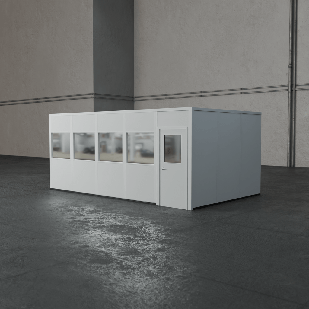 4-wall 12' x 20' prefab office