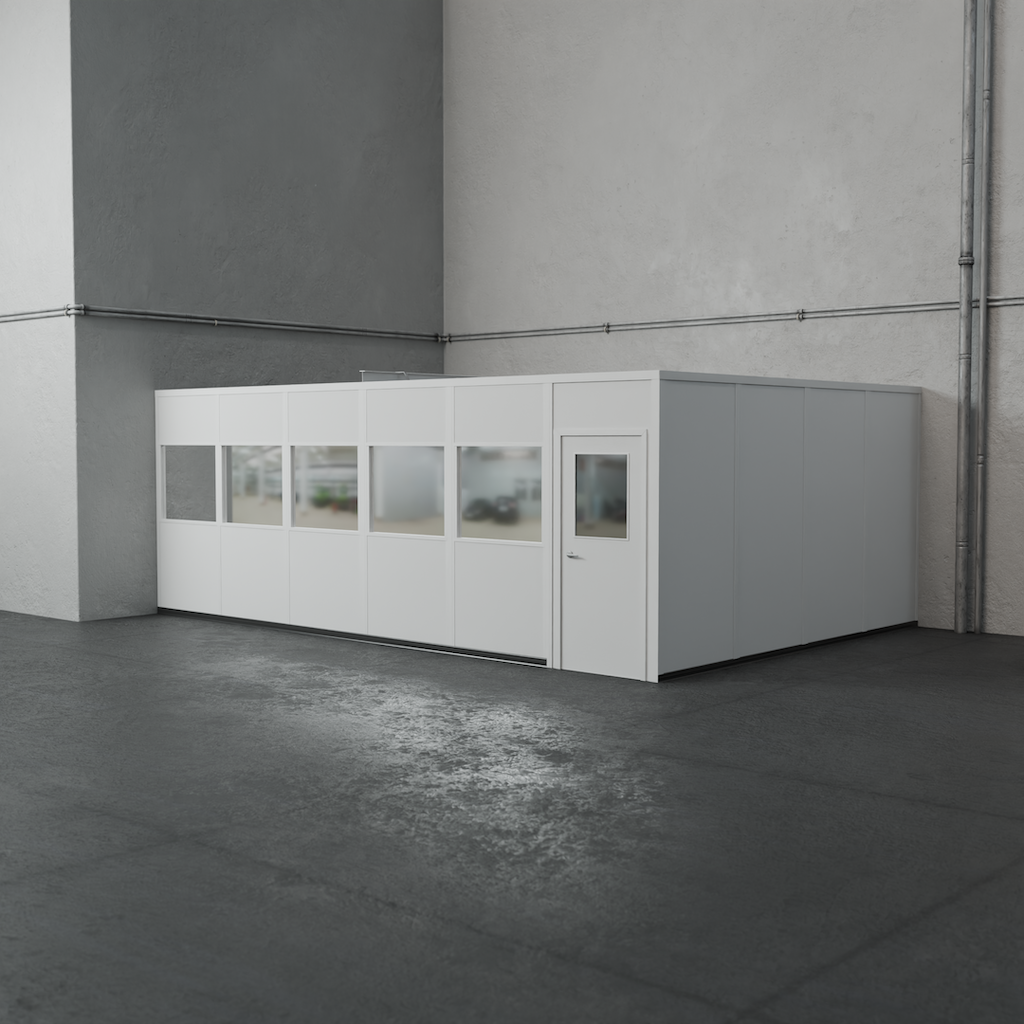 2-wall 16' x 24' prefab office