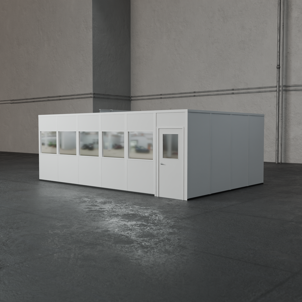 4-wall 16' x 24' prefab office