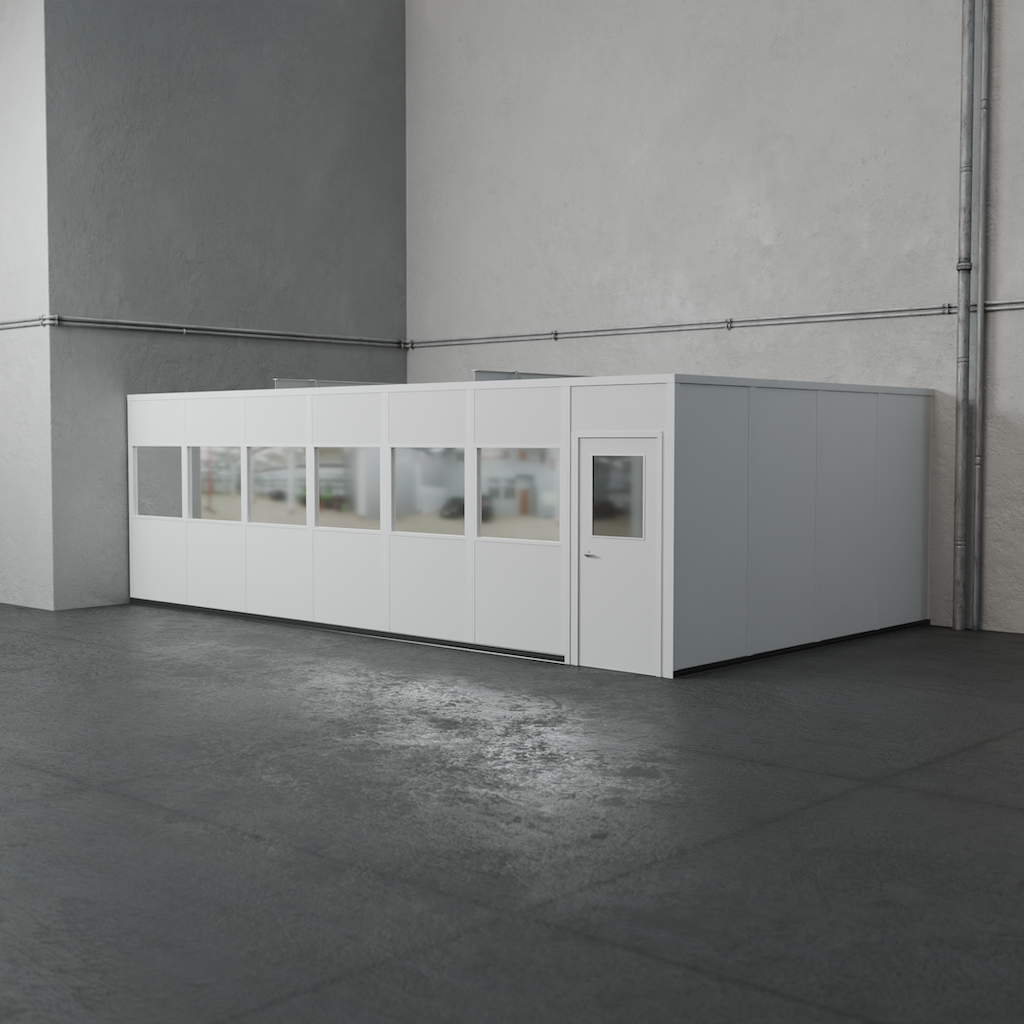 2-wall 16' x 28' prefab office
