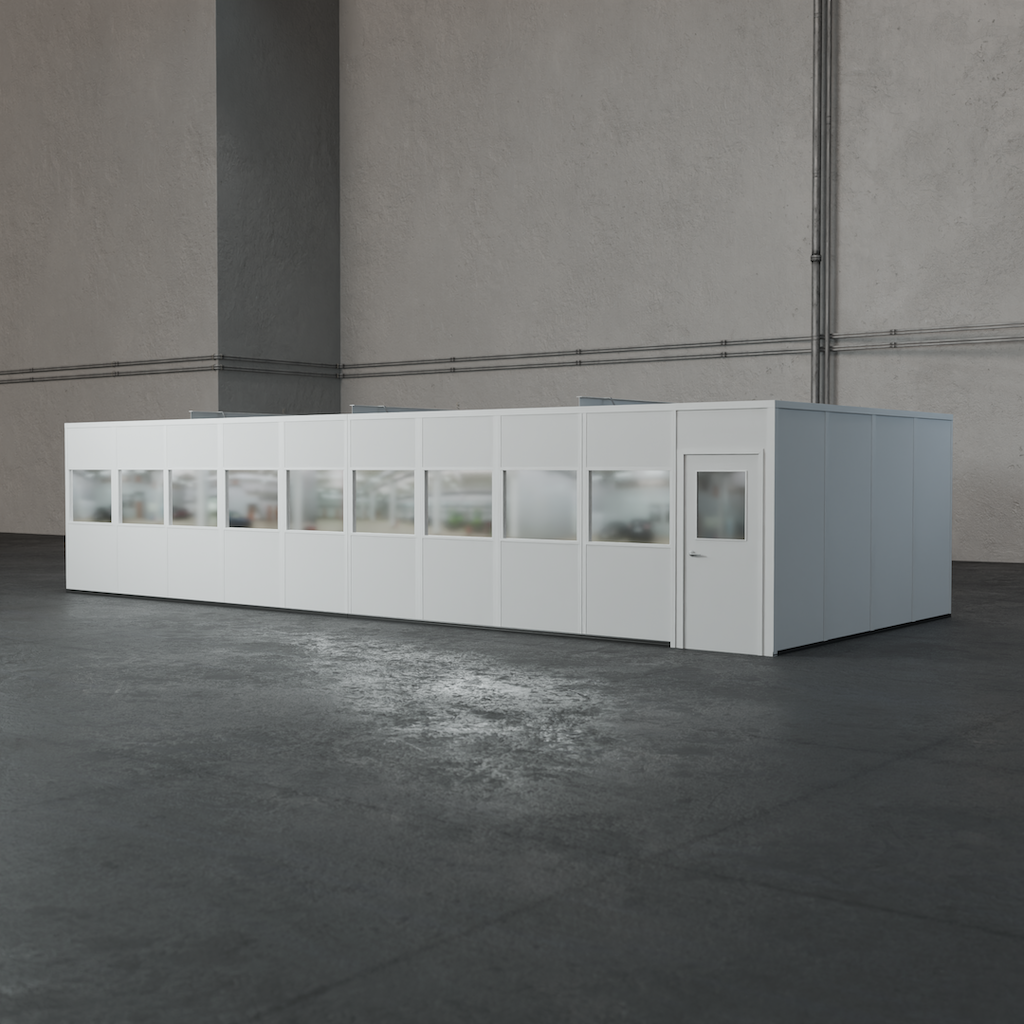 4-wall 16' x 40' prefab office