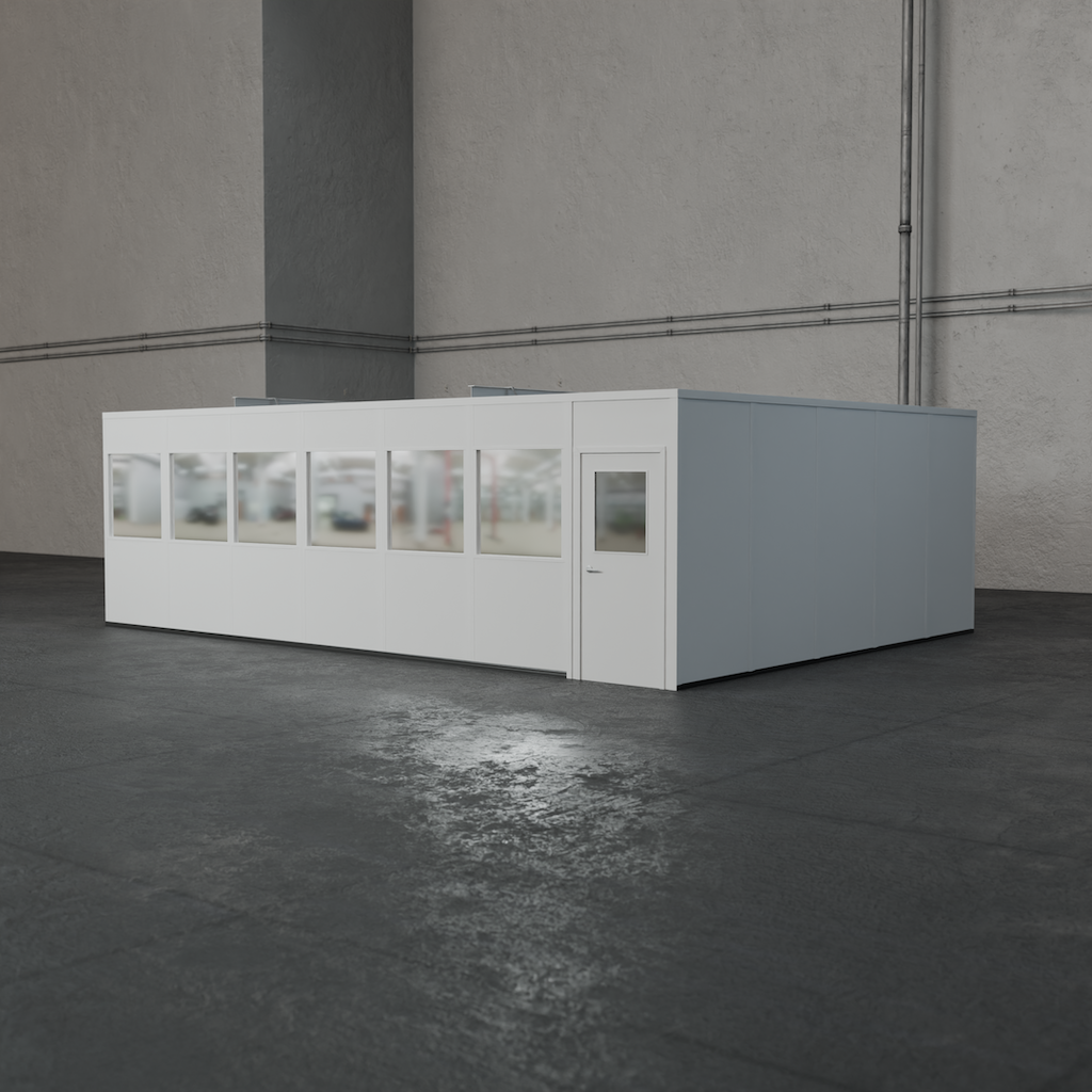 4-wall 20' x 28' prefab office