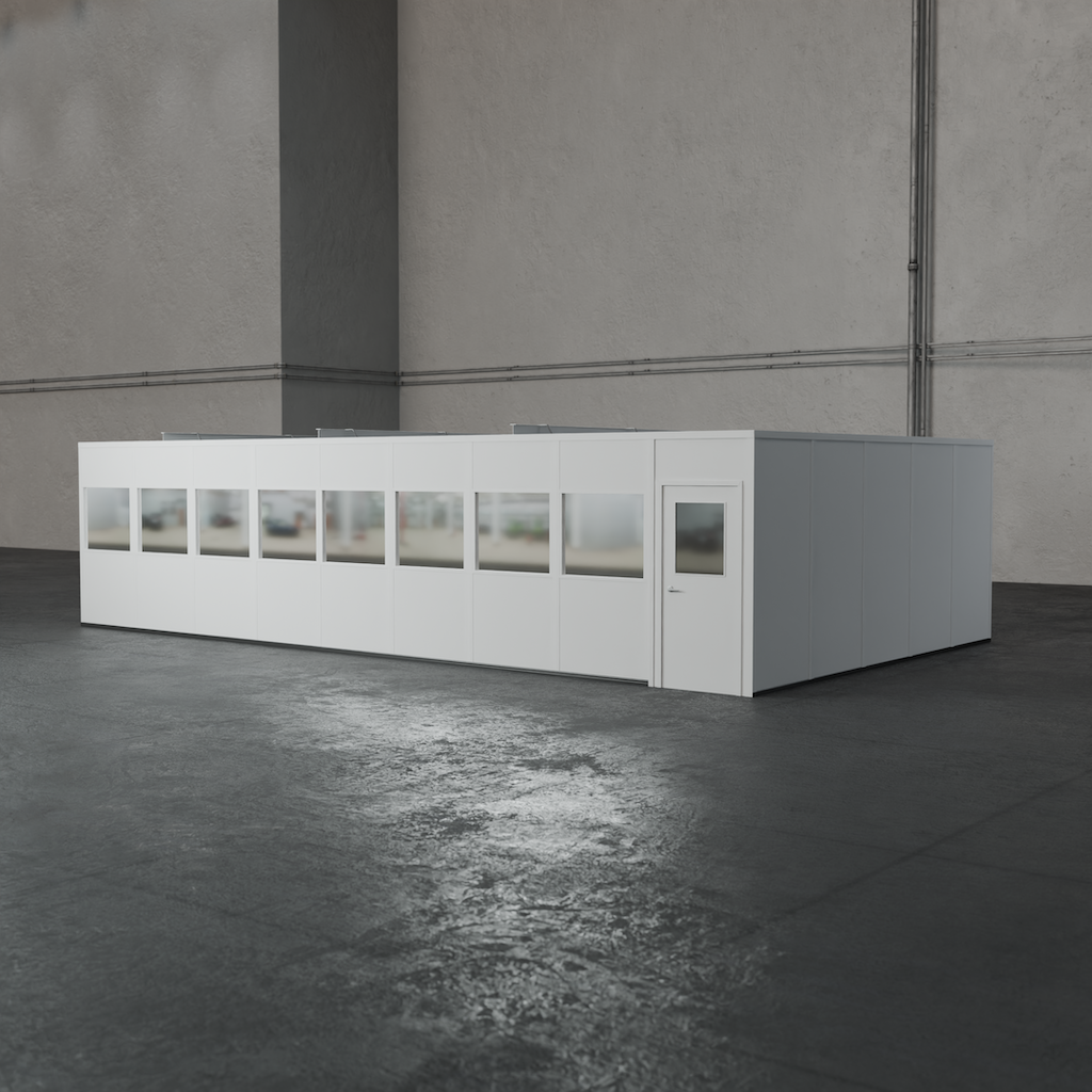 4-wall 20' x 36' prefab office