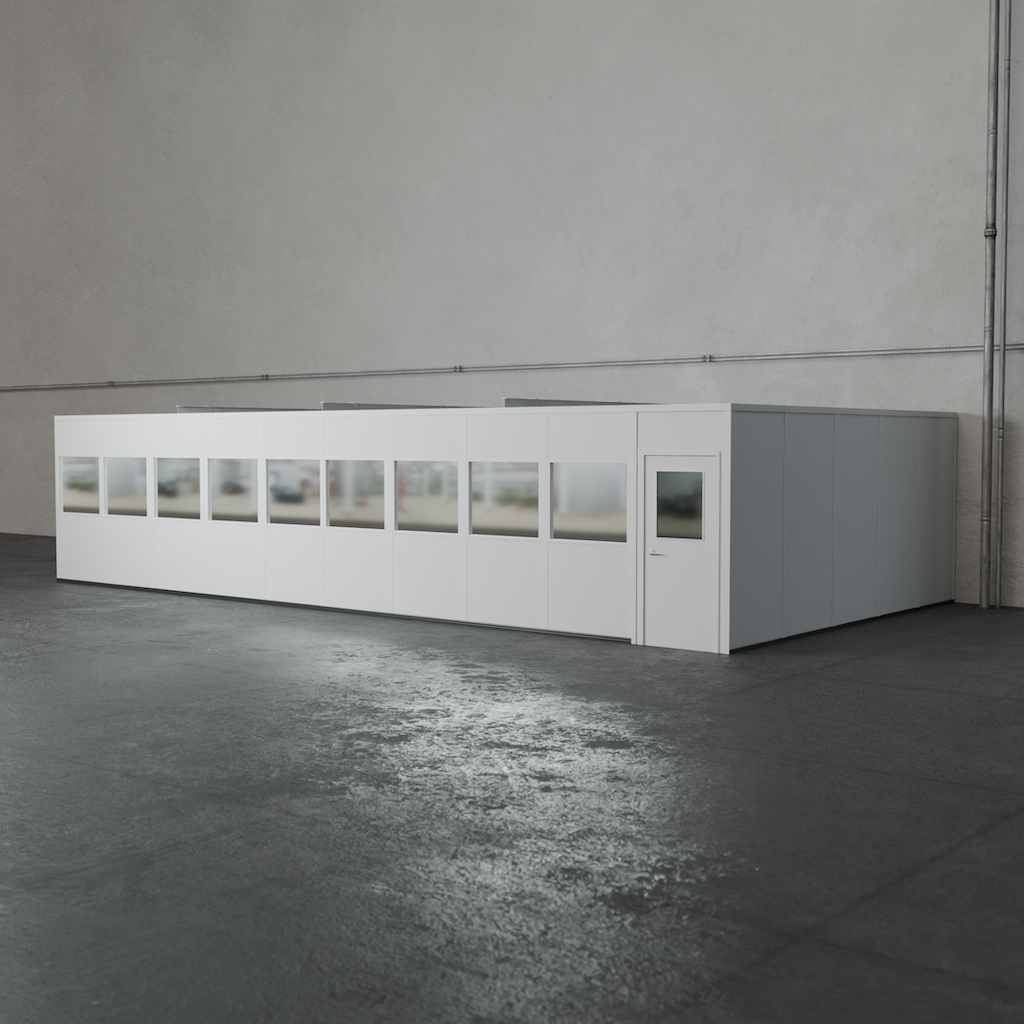 3-wall 20' x 40' prefab office