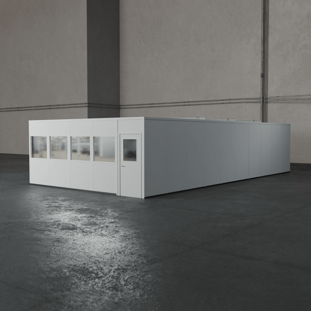 4-wall 20' x 40' prefab office