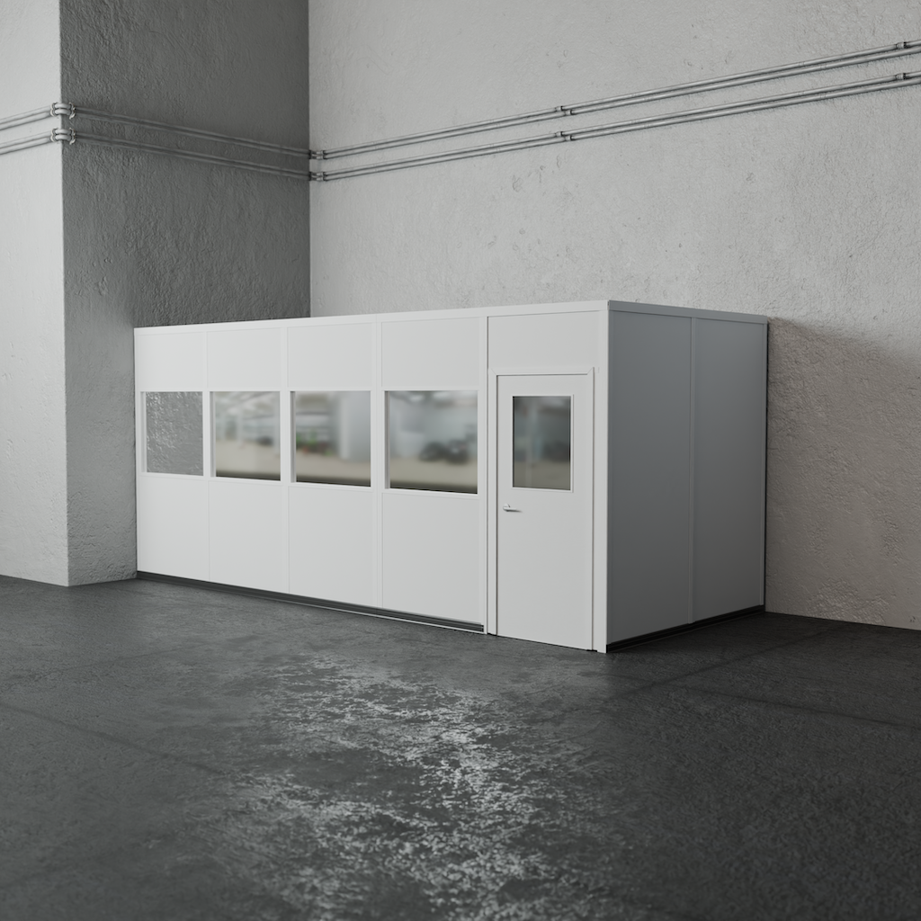 2-wall 8' x 20' prefab office
