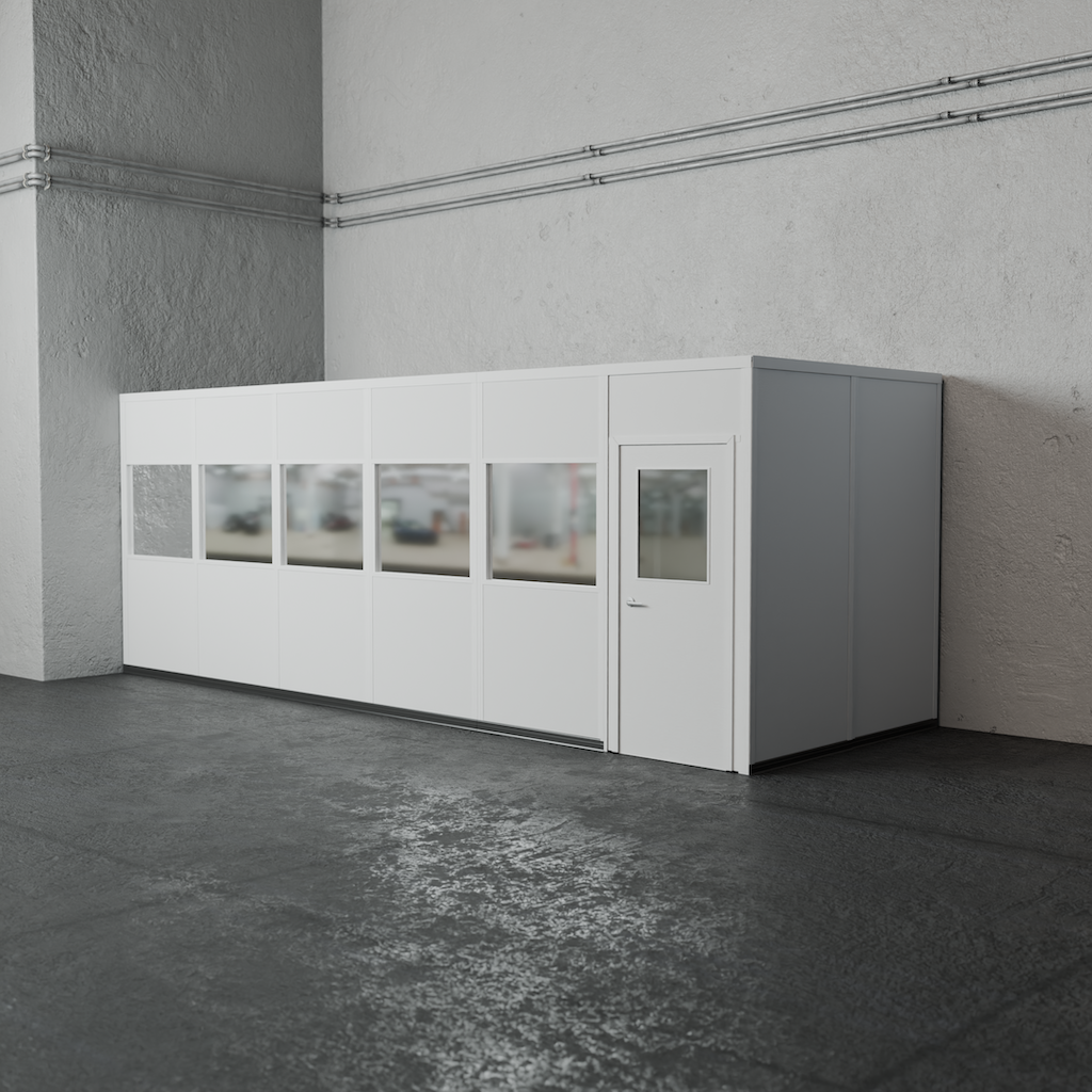 2-wall 8' x 24' prefab office