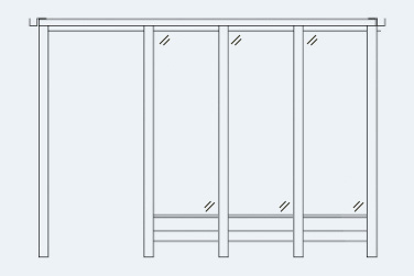 enclosed shelter - style a