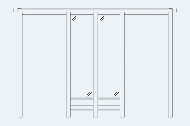 Semi Enclosed Shelter