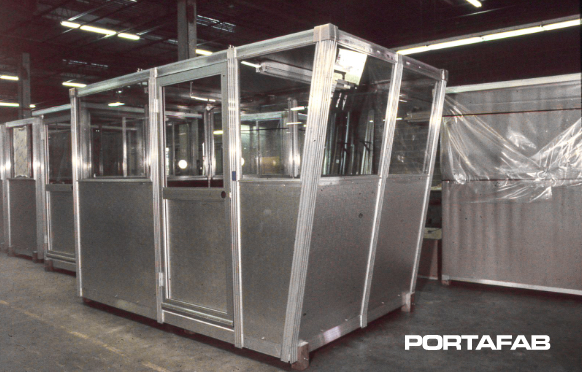 guard booths, operator booths, modular booths