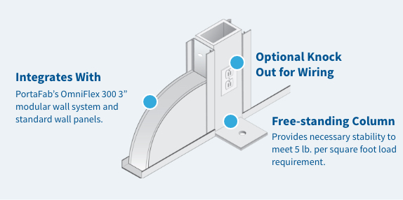 booth window glazing example