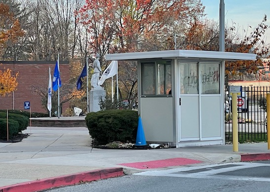 government complex guard booth