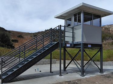 modular guard booth, modular security booth, modular security guard booth