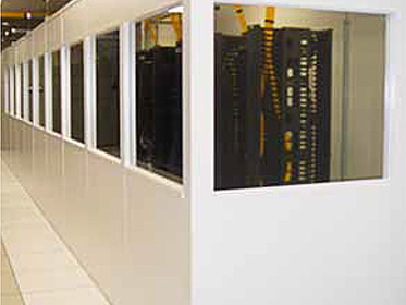 Modular Data Center Wall Partition