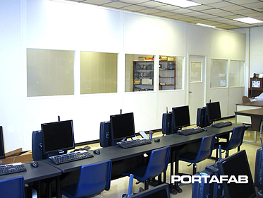 modular training area, modular training room