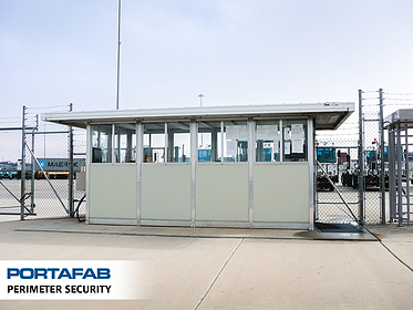 Perimeter Security - PortaFab Modular Booths & Shelters