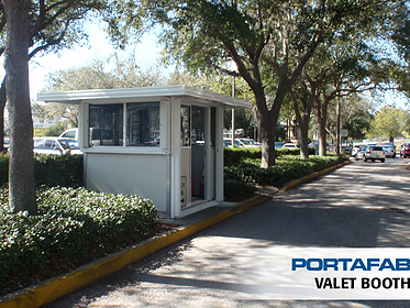 Valet Booth - PortaFab Modular Booths & Shelters