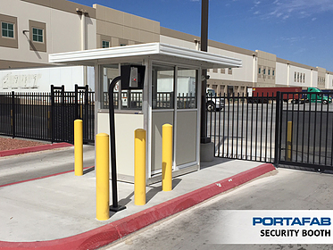 Security Booth - PortaFab Modular Booths & Shelters
