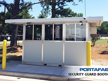 Security Booth - PortaFab Modular Booths & Shelters