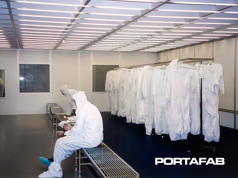 Modular Cleanrooms and Cleanroom Wall Systems